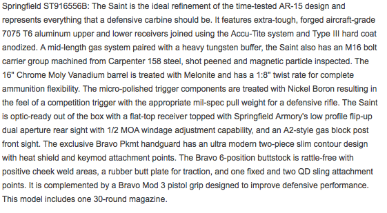 Spring field Armory Discription